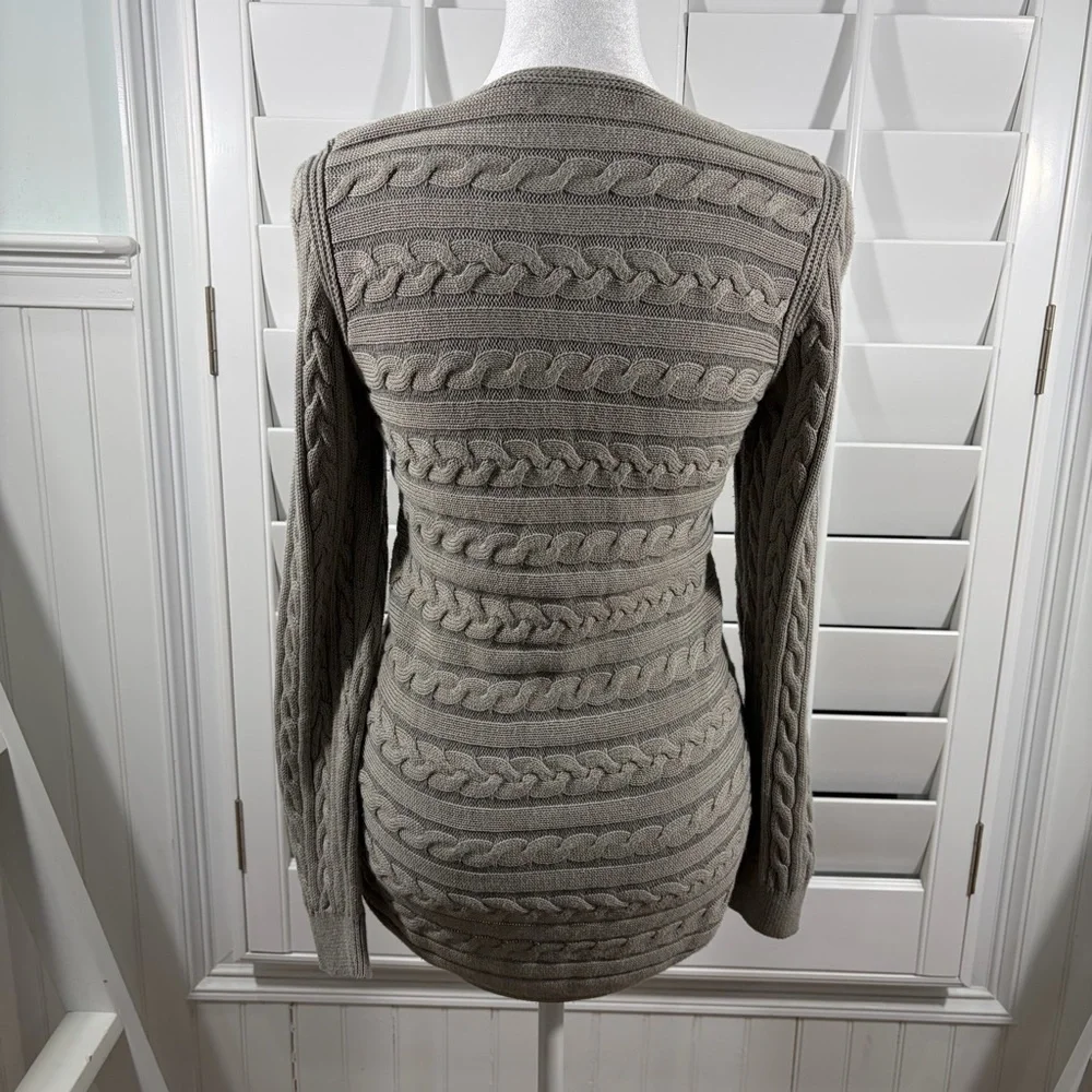 LRL Cable Knit Sweater - Picture 6 of 7